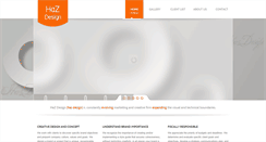 Desktop Screenshot of hazdesign.com